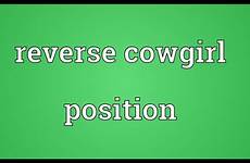 reverse cowgirl position meaning