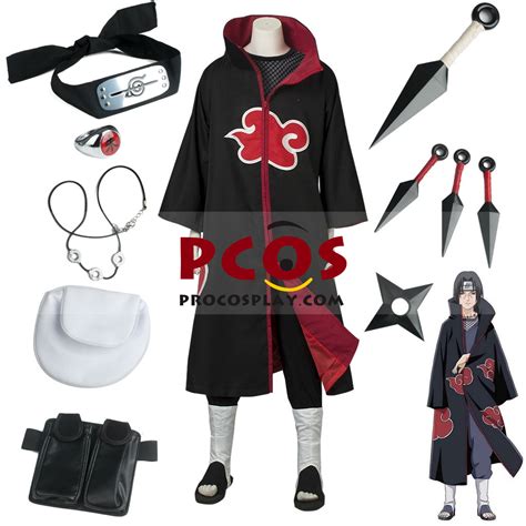 Anime Akatsuki Uchiha Itachi Cosplay Costumes Outfits Mp000027 Best