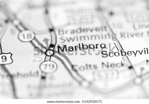 Marlboro New Jersey Usa On Geography Stock Photo 2142920571 Shutterstock