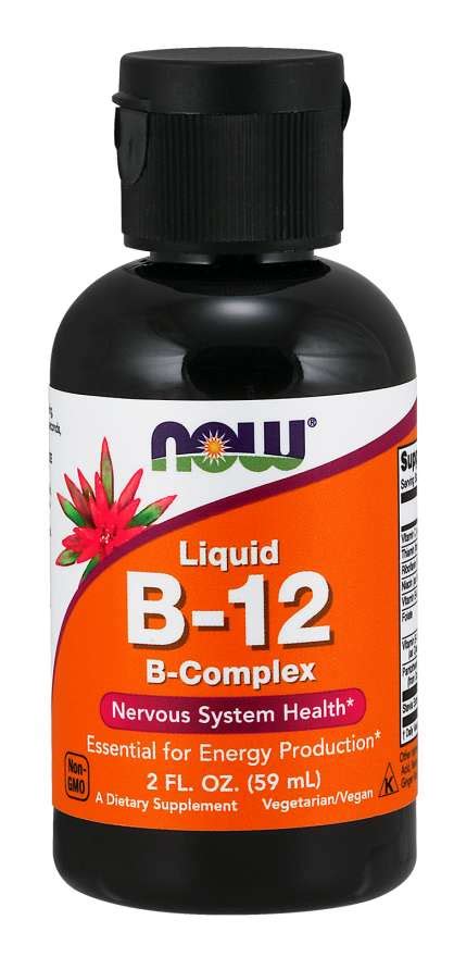 Now Foods B 12 Liquid B Complex 12 Oz Sunbelt Natural