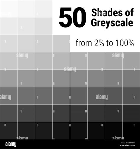 Greyscale Palette 50 Shades Of Grey Grey Colors Palette Color Shade
