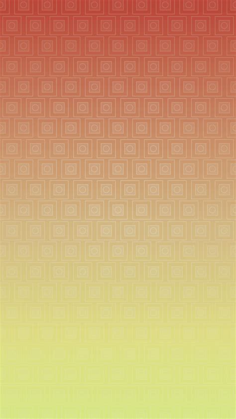 Quadrilateral Gradation Pattern Red Yellow Wallpapersc Iphone6splus