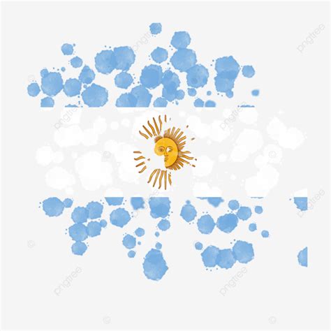 Bandera Argentina Acuarela Png Fondo De Bandera Argentina Argentina