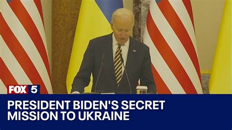 President Biden's secret mission to Ukraine | FOX 5 DC - YouTube