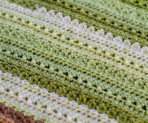 There's a blanket for every purpose. Fields and Furrows Crochet Afghan - Crochet 365 Knit Too