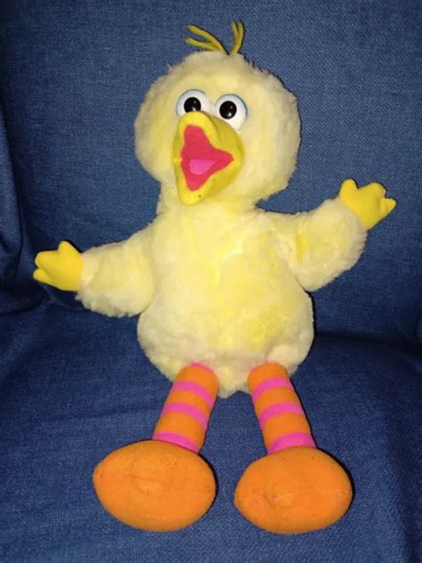 Vintage Sesame Street Big Bird Plush 17 1996 Tyco Jim Henson