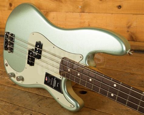 Fender American Professional Ii Precision Bass Mystic Surf Green Rosewood