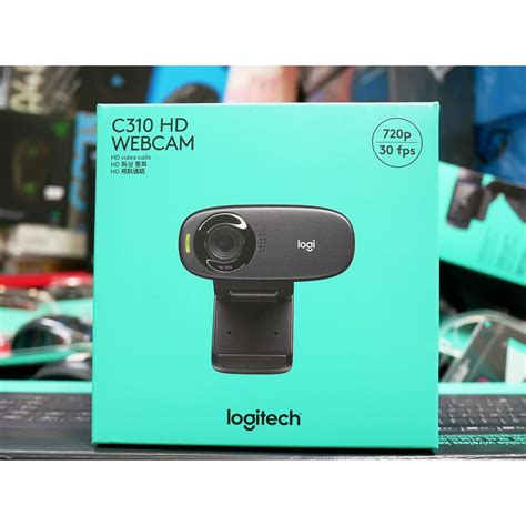 【本店吳銘】 羅技 logitech C310 HD Webcam 網路攝影機 內建麥克風 實況 直播 視訊 | 蝦皮購物