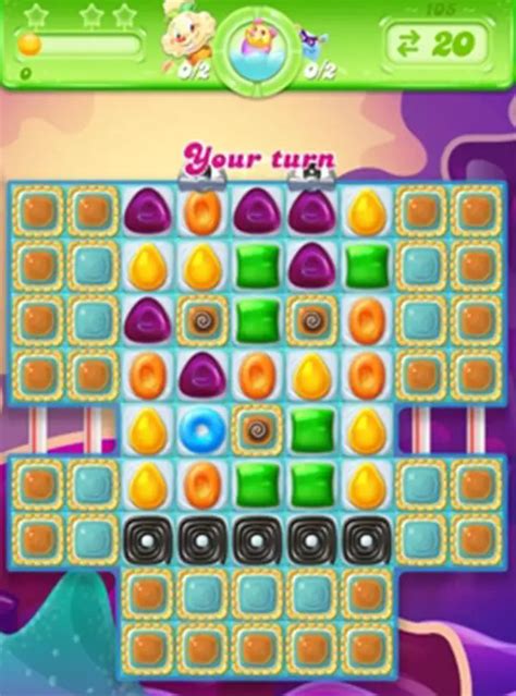 Tips And Walkthrough Candy Crush Jelly Level 105