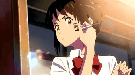 Animated  About  In Kimi No Na Wa By Valentina