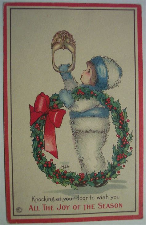 Vintage Christmas Postcard Dave Flickr