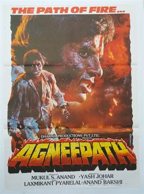 Agneepath Bollywood Cinema Poster