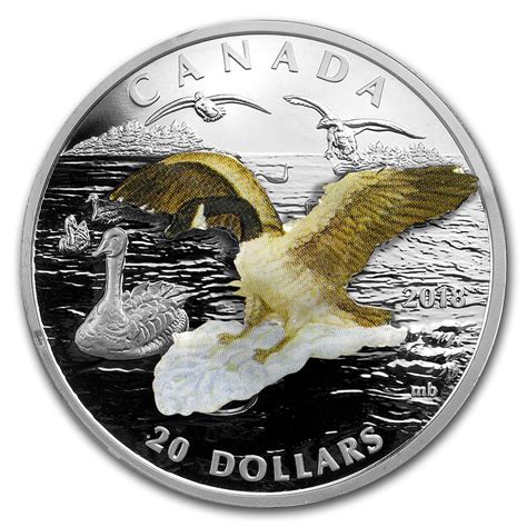 Buy 2018 Canada 1 Oz Silver 20 Three Dimensional Canada Goose Apmex