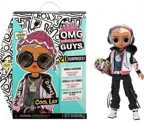 First Lol Omg Guys Doll Named Cool Lev Lol Omg Boys Single Release