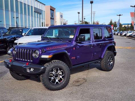 New 2023 Jeep Wrangler 4 Door Rubicon Leather Limited Edition Color