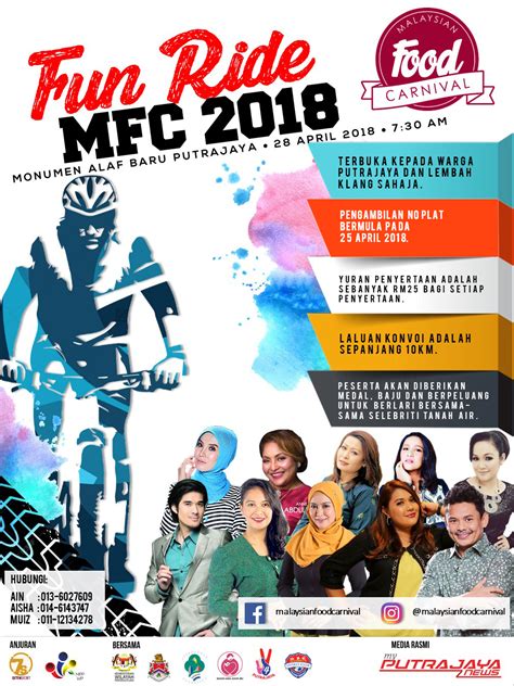 Logon to our website for partnership enquiries. Fun Ride Malaysian Food Festival - Alan's Bike