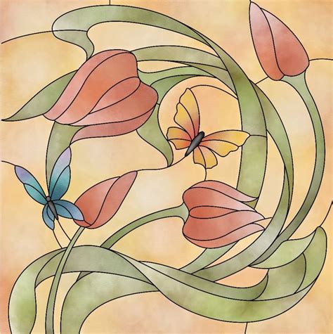 Learn How To Create This Beautiful Stained Glass Look In The Pigment