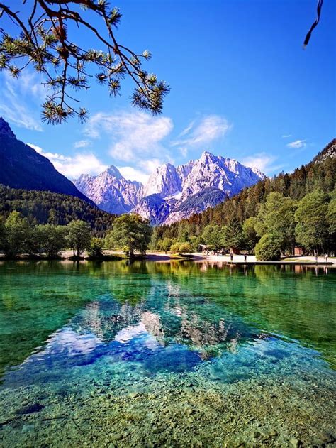 Beautiful Lake Jasna In Slovenian Alps Oc Nezhyka816 Travel