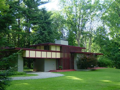 Louis Penfield House I Willoughby Hills Ohio 1953 Frank Lloyd