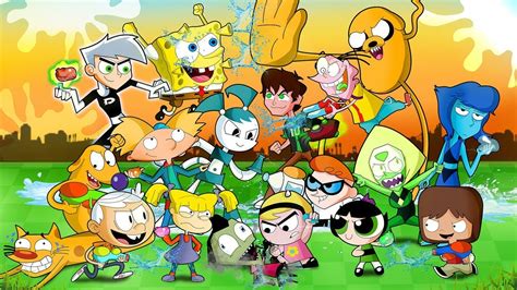 Nickelodeon Vs Cartoon Network Cartoon Network Nickelodeon Cartoons