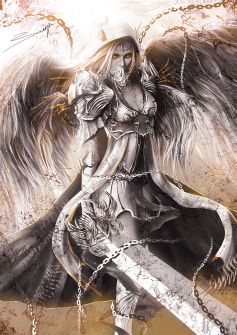 Wip By Arist0te On Deviantart Fantasy Art Angels Angel Warrior