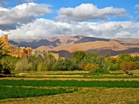 Landscape Of Morocco Farmlife Morocco Mountains Morocco Mountains