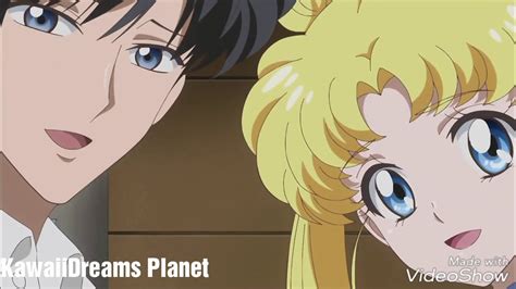 Usagi And Mamoru Kiss Scene Sailor Moon Crystal Youtube