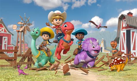 Saddle Up Pardners Disney Juniors Dino Ranch Is Dino Mite The