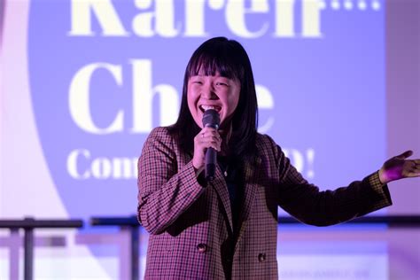‘late Night With Seth Meyers’ Staff Writer Karen Chee Performs At Umd The Diamondback