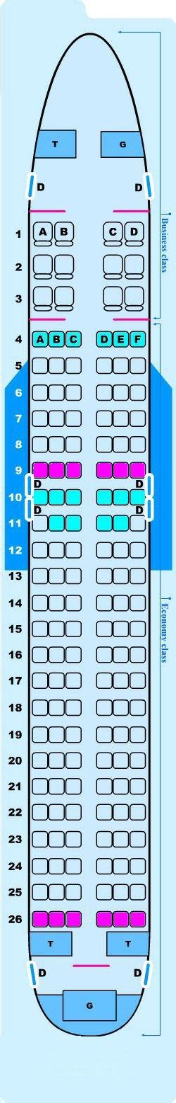 Seat Map Airbus A320 200 Seatmaestro