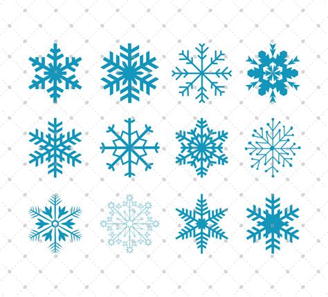 Christmas Snowflakes Svg Cut Files For Cricut And Silhouette