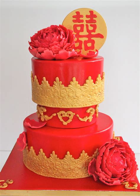 We deliver fresh birthday cakes to your door in 4 hours! Celebrate with Cake!: Peonies Wedding Cake