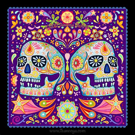 Unfortunately, the zombies from above ground have made their way into the bunker. Day of the Dead Art: A Gallery of Colorful Skull Art ...