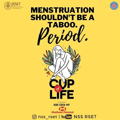 Poster Taboo Menstruation Life