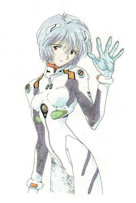 Rei Ayanami Neon Genesis Evangelion Rei Ayanami Anime Drawing Drawing Cartoon Movies Anime