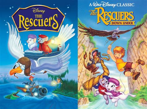 Feminisney The Rescuers And The Rescuers Down Under By Sean