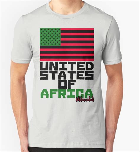 Current military initiatives in africa. "UNITED STATES OF AFRICA" T-Shirts & Hoodies by Melanated | Redbubble