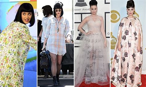 Katy Perry Shuns Fabulous Fashion For Frumpy Capes And Coats Daily
