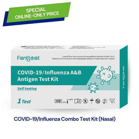 Fanttest Covid 19 Influenza A B Combination Rapid Antigen Test Kit 1