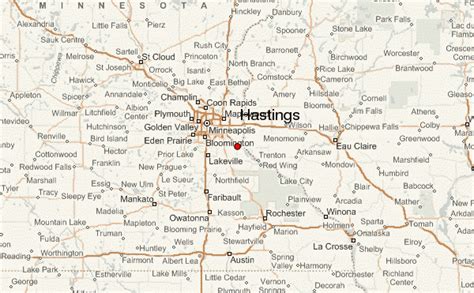 Hastings Mn Zip Code Map United States Map
