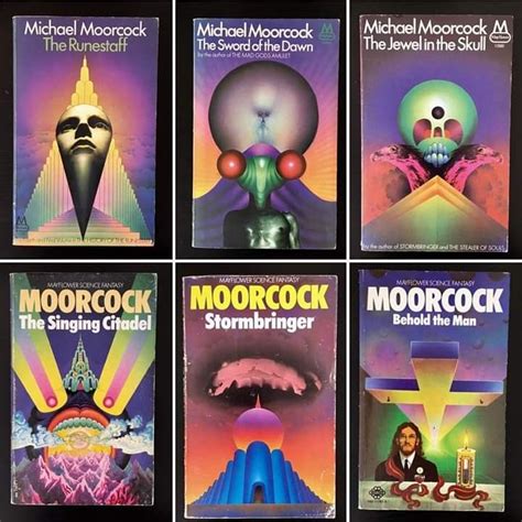 Pin By Antoine Tinnion On 1 Fantasy Paperback Covers Michael Moorcock Science Fiction Books