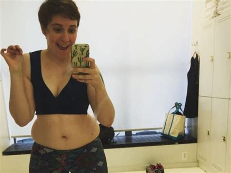 lena dunham shares racy lingerie selfie on instagram daily telegraph