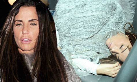 Worse For Wear Katie Price Passes Out Following A Night On The Town