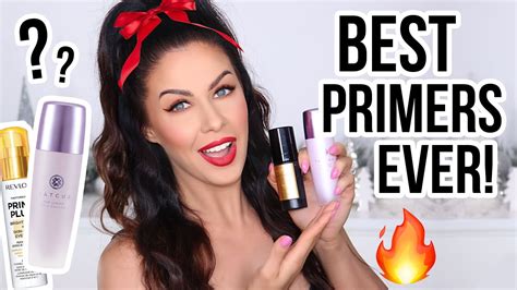 Top 5 Primers For Smooth Long Lasting Makeup Yearly Beauty Favorites Youtube