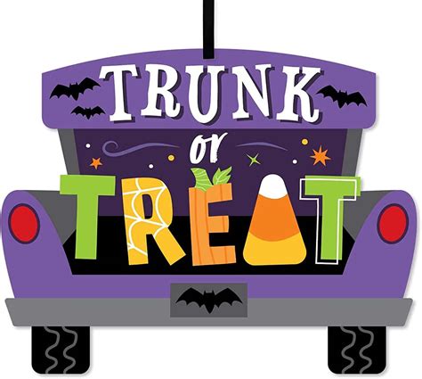 Trunk Or Treat Logo Illustration Transparent Png 1920x1080 Clip