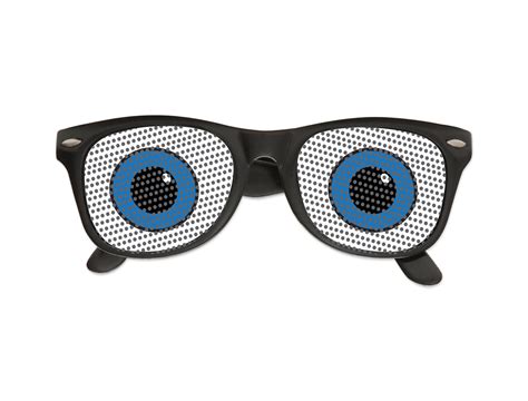 S70556 Funny Eyes Pinhole Glasses