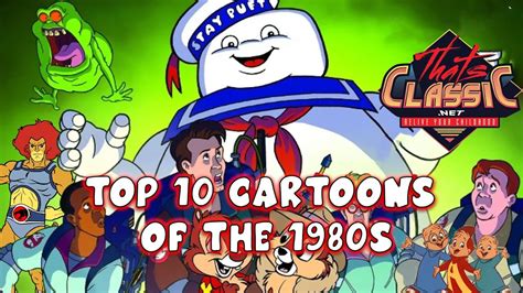 Top 10 Cartoons Of The 1980s Thats Classic Youtube