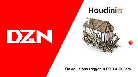 On Collision Trigger Rbd And Bullets In Houdini 19 Youtube