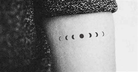 Moon Phases Temporary Tattoo Get It Here