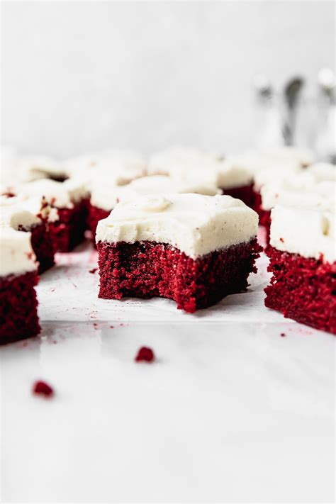 Red Velvet Sheet Cake With Vanilla Bean Frosting Cravings Journal